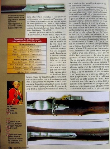 MLE 1777 .Infanterie 2ème Fabrication.Fusil
